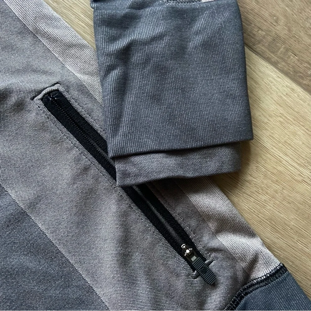 Lululemon Ebb to Train Jacket *Abstract Black / Dark Chrome size 6